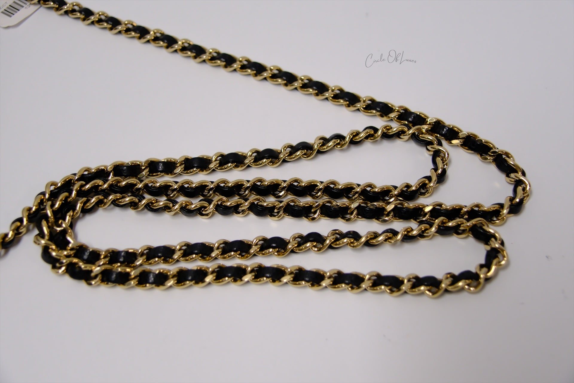 CHANEL DOUBLE CHAIN  POUCH CAVIAR GHW