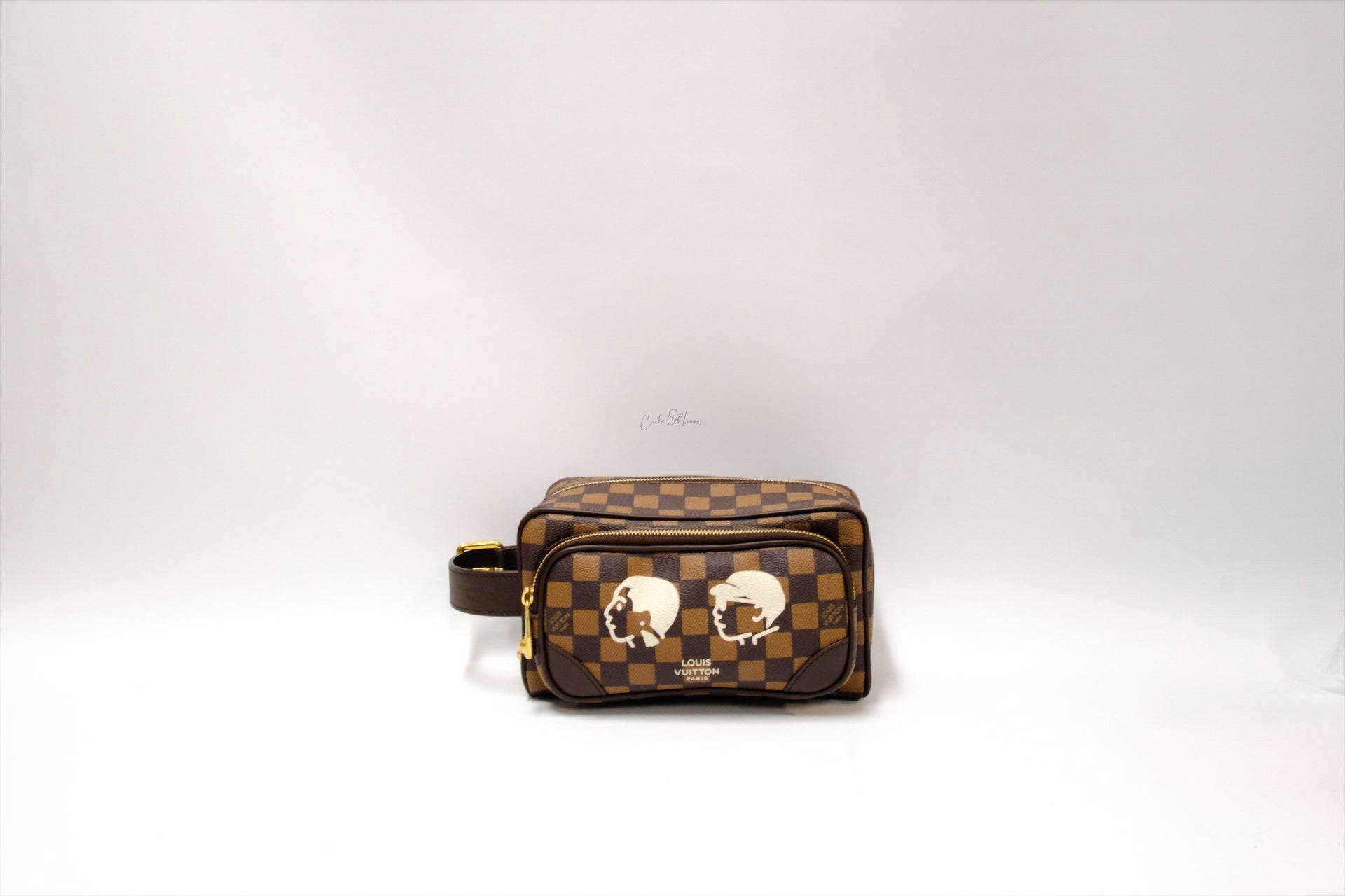 LOUIS VUITTON x NIGO DOPP KIT DAMIER PHRIENDSHIP