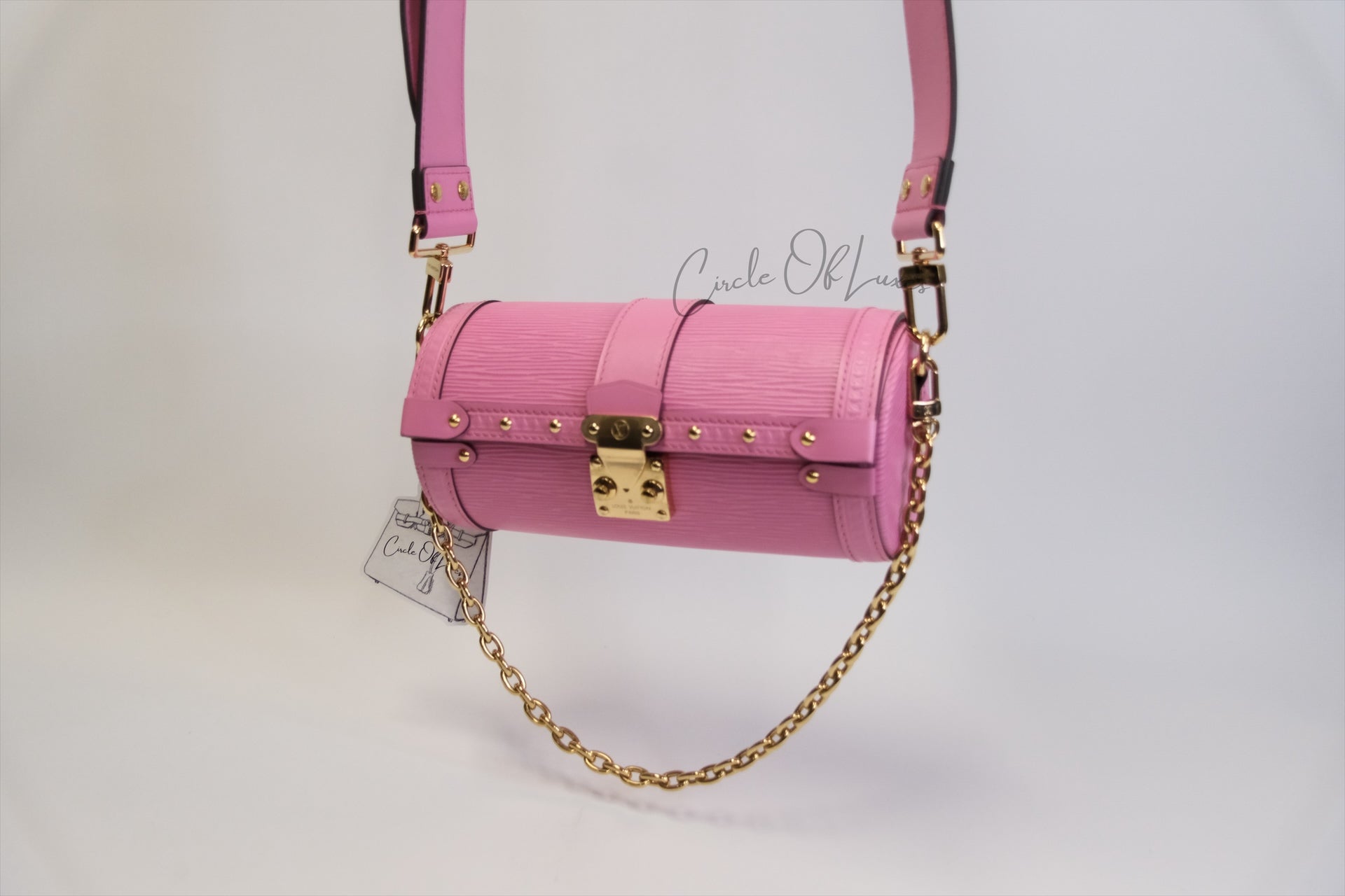 Louis Vuitton Papillon Trunk Bag  Pink Epi Leather