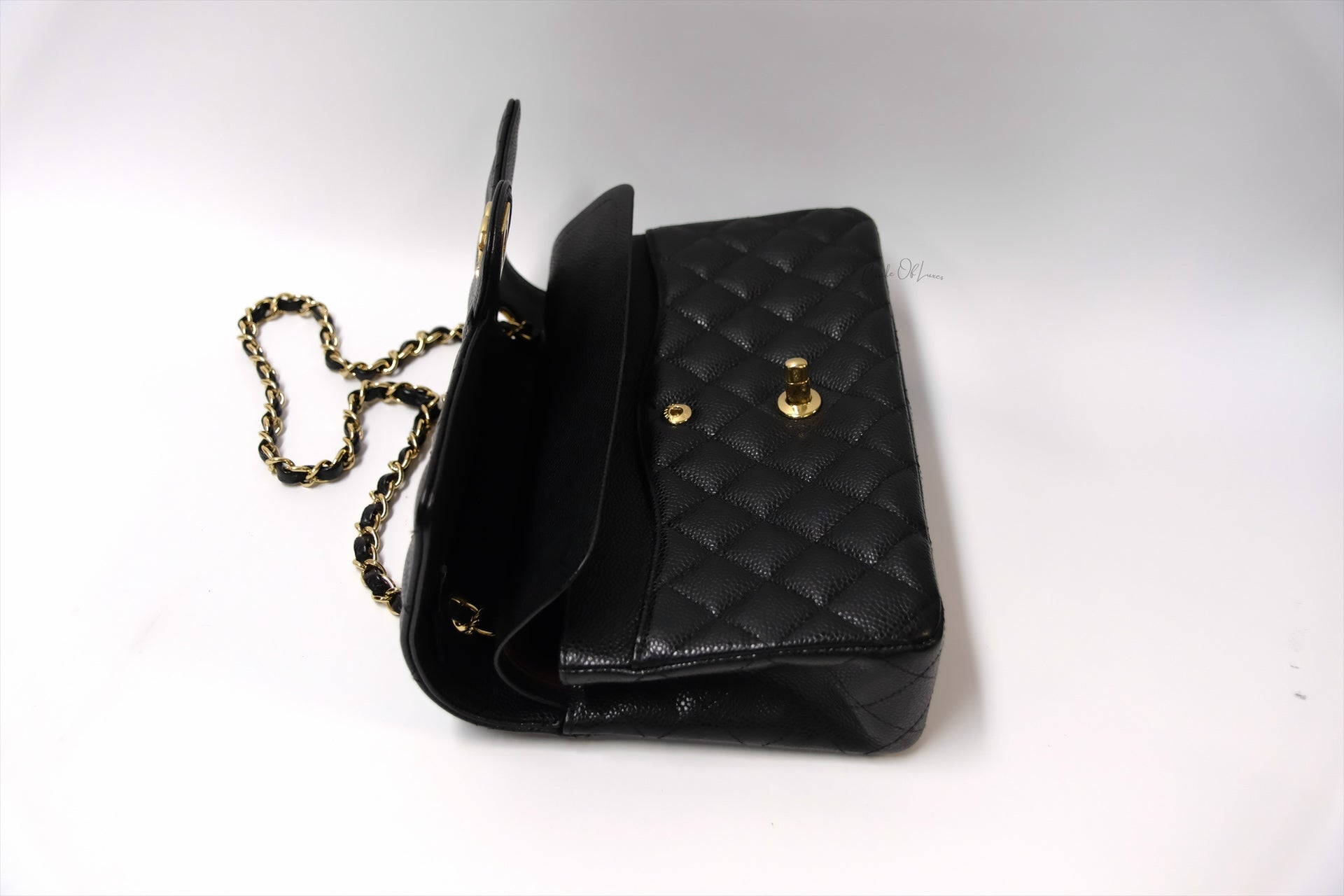 CHANEL CLASSIC BLACK CAVIAR GHW
