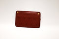 CHRISTIAN DIOR RED TROTTER ENVELOPE SMALL
