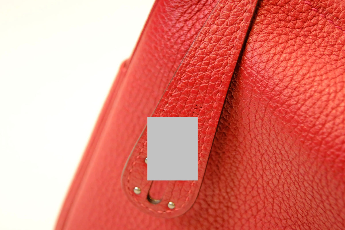HERMES LINDY 26 ROUGE PHW FULLSET
