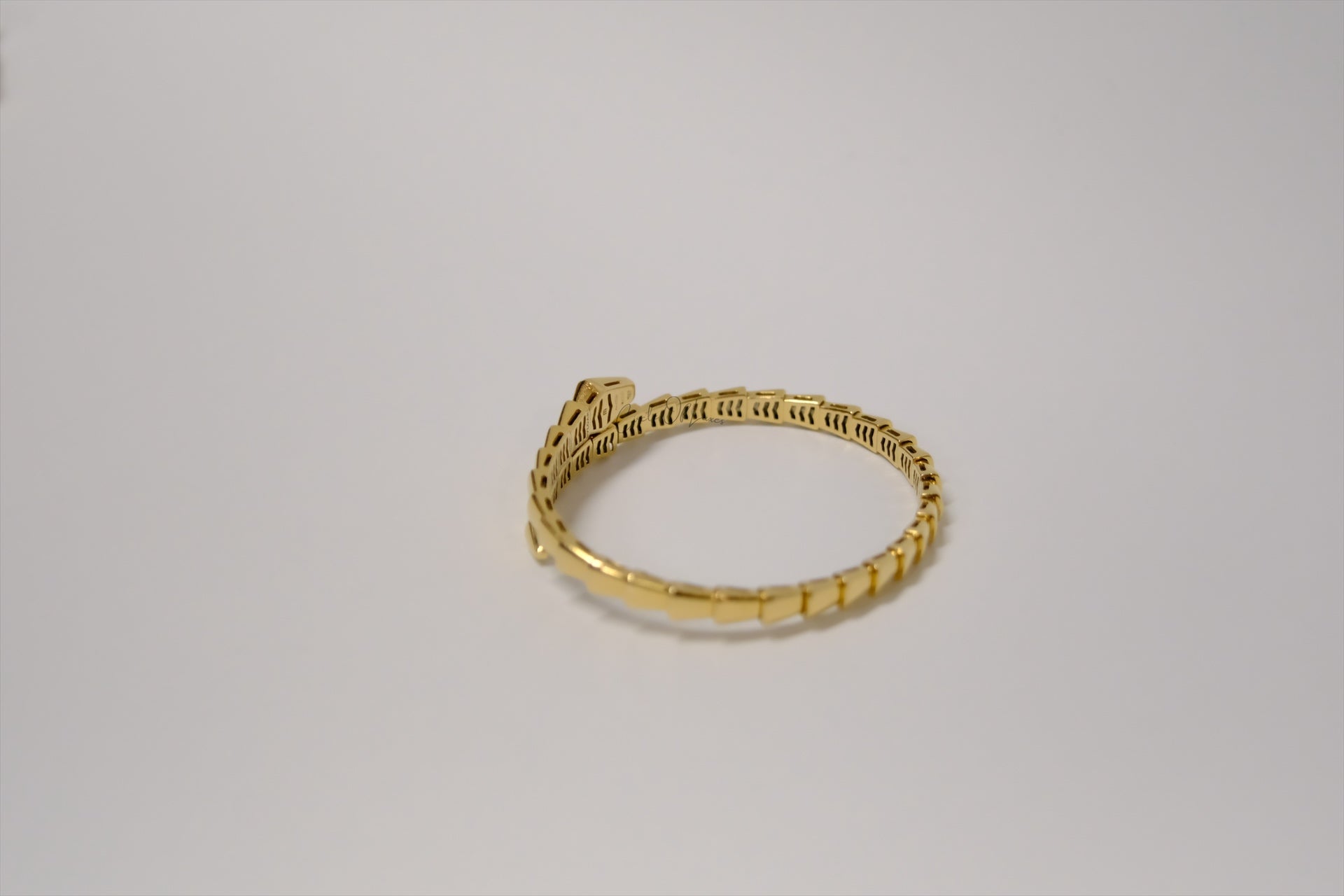 Bvlgari Serpenti Viper Bracelet Yellow Gold size M