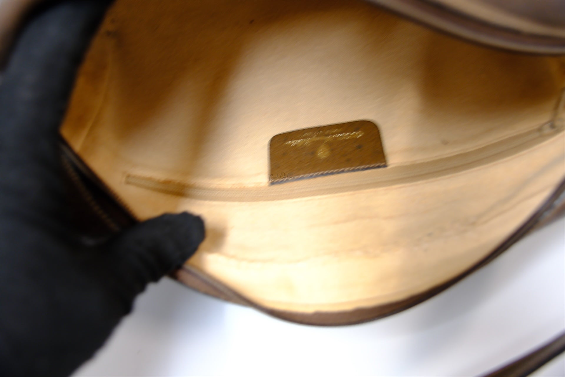 GUCCI VINTAGE CAMERA CANVAS BAG