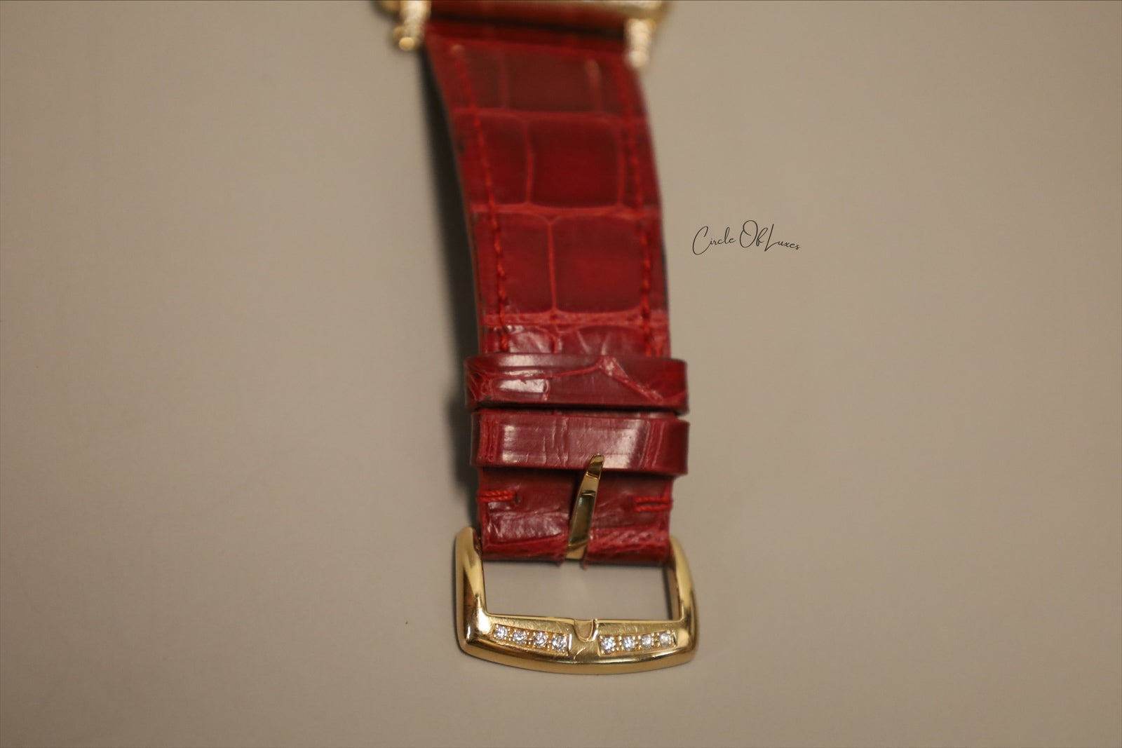 FRANK MULLER MASTER SQUARE 18k ROSE GOLD DIAMOND