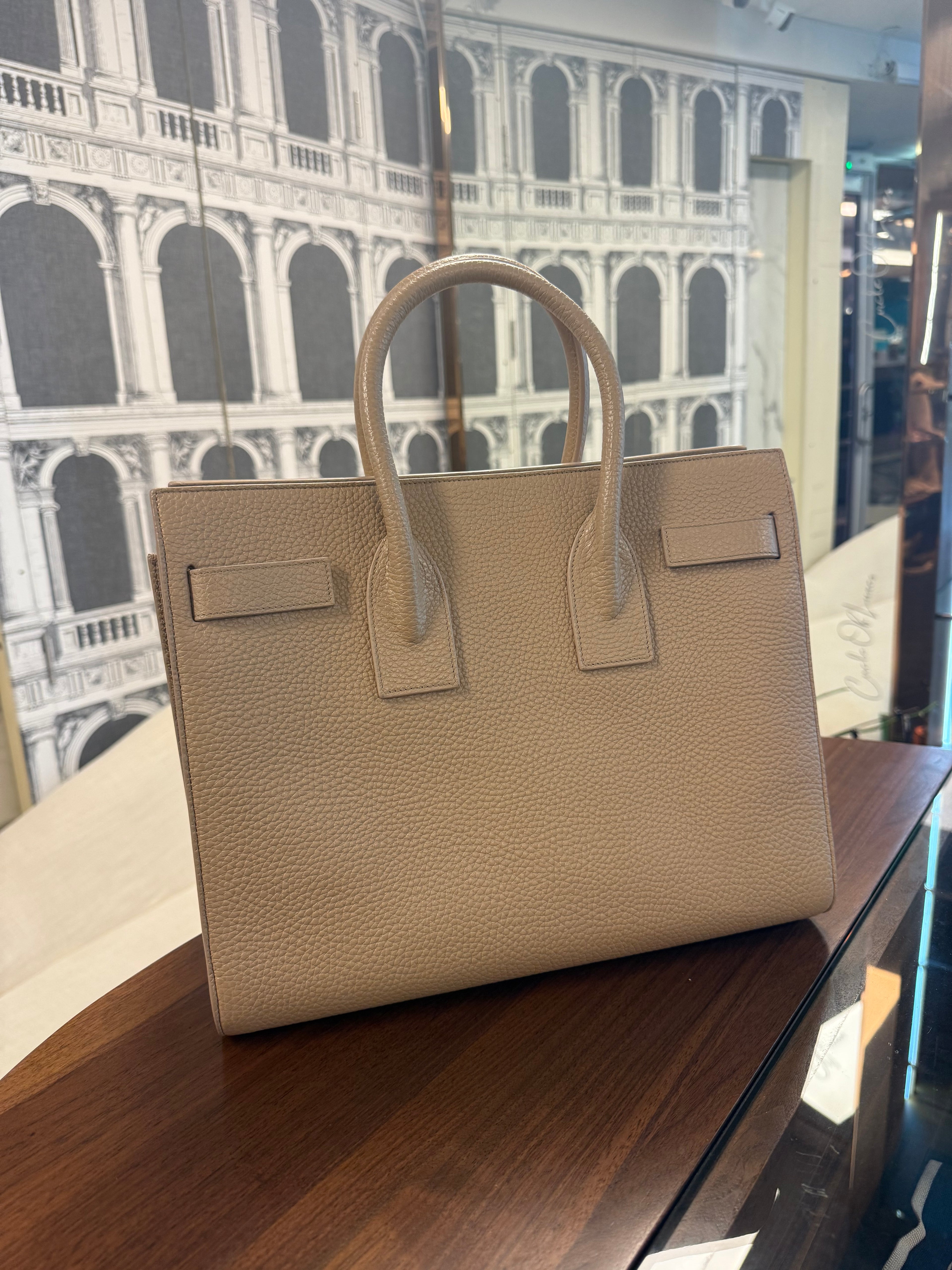SAINT LAURENT SAC DEJOUR BEIGE