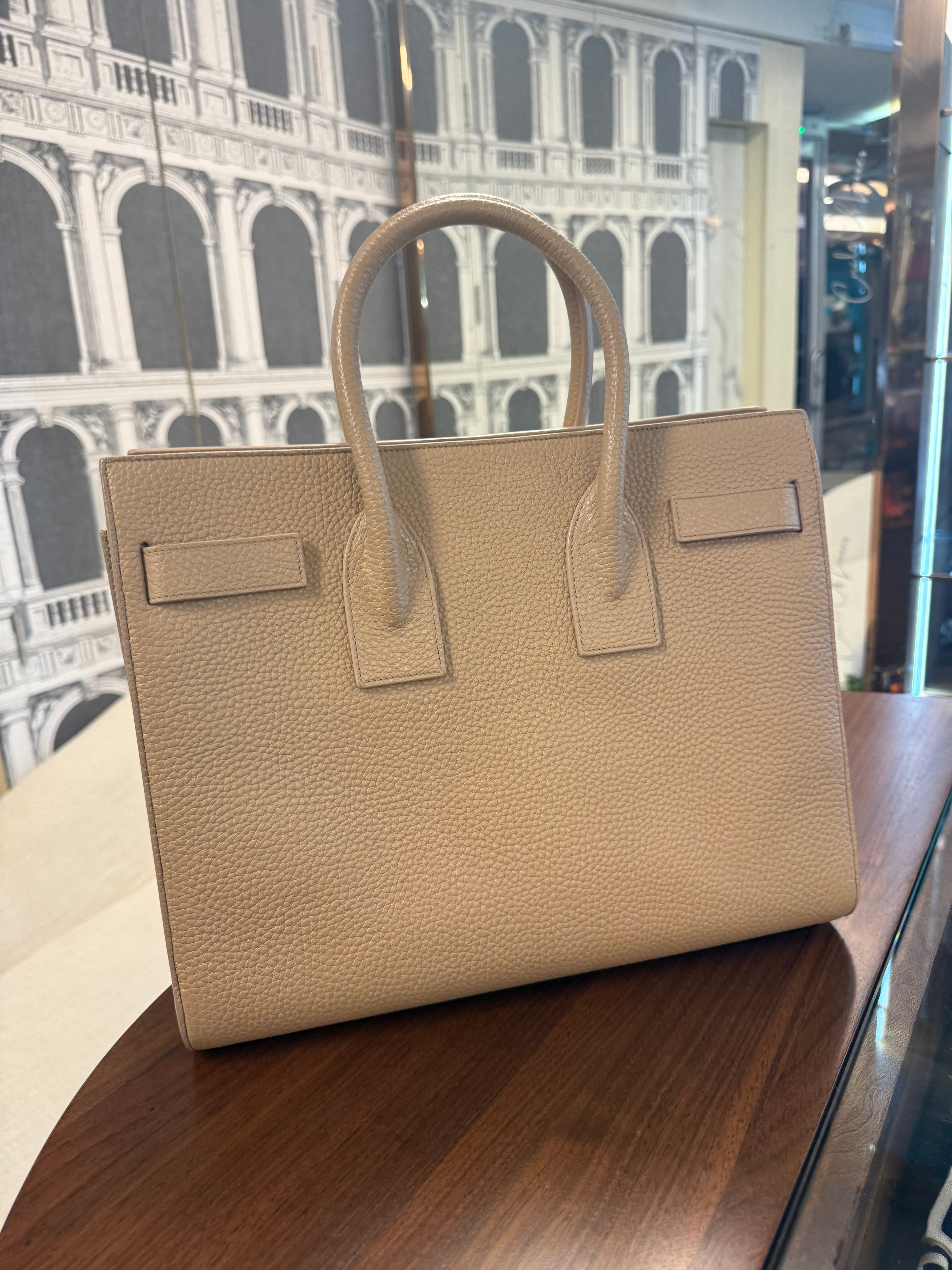SAINT LAURENT SAC DEJOUR BEIGE