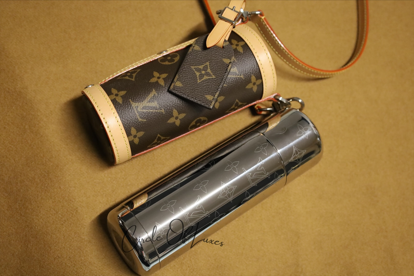 LOUIS VUITTON WATER FLASK BOTTLE MONOGRAM