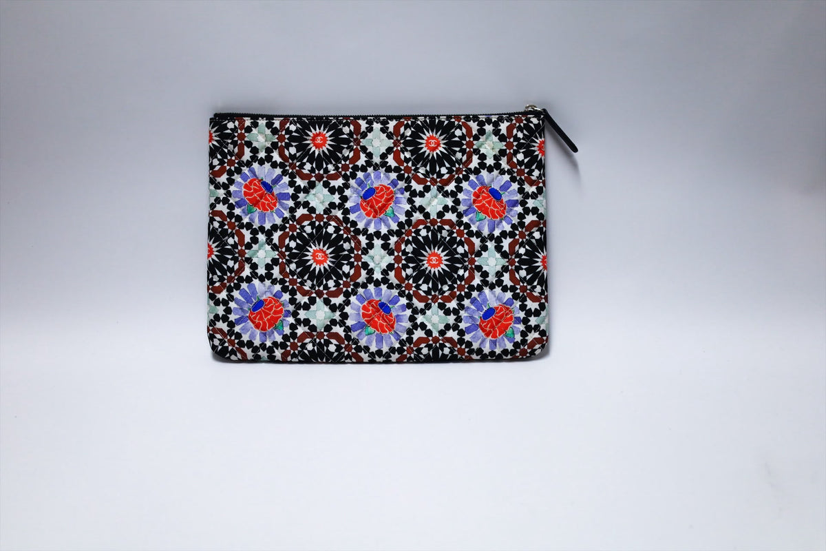 CHANEL PARIS DUBAI CANVAS MUTIL COLOUR OCASE