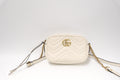 GUCCI MINI MARMONT WHITE BAG