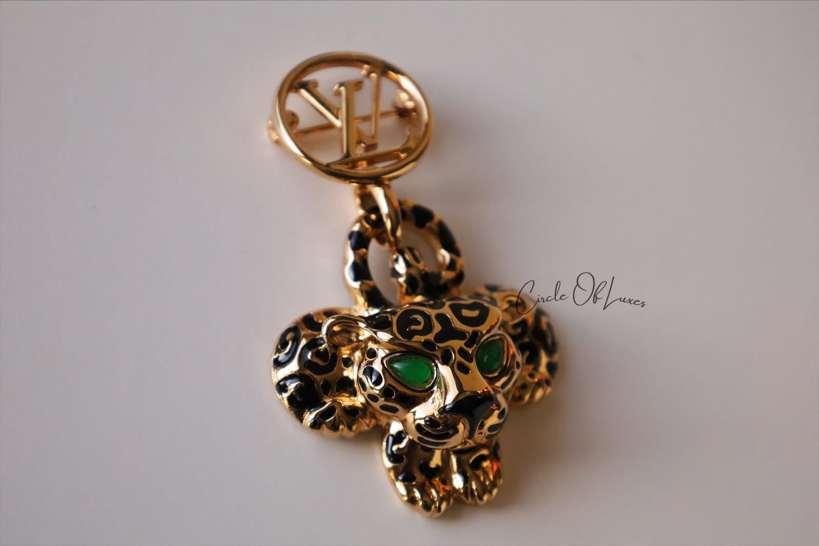 LOUIS VUITTON WILD AT HEART  PANTHER  BROOCH GHW