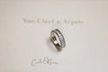 VANCLEEF & ARPELS DIAMONDS ESTELLE PLATIUM RING