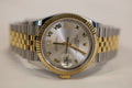 ROLEX 36 TWOTONE ROMAN DIAL DIAMONDS