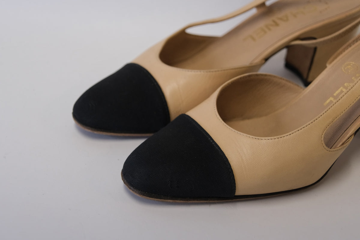 CHANEL ICONIC SLINGBACK