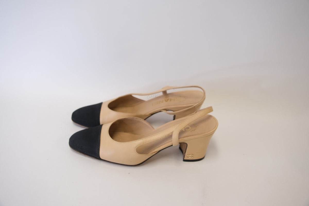 CHANEL ICONIC SLINGBACK