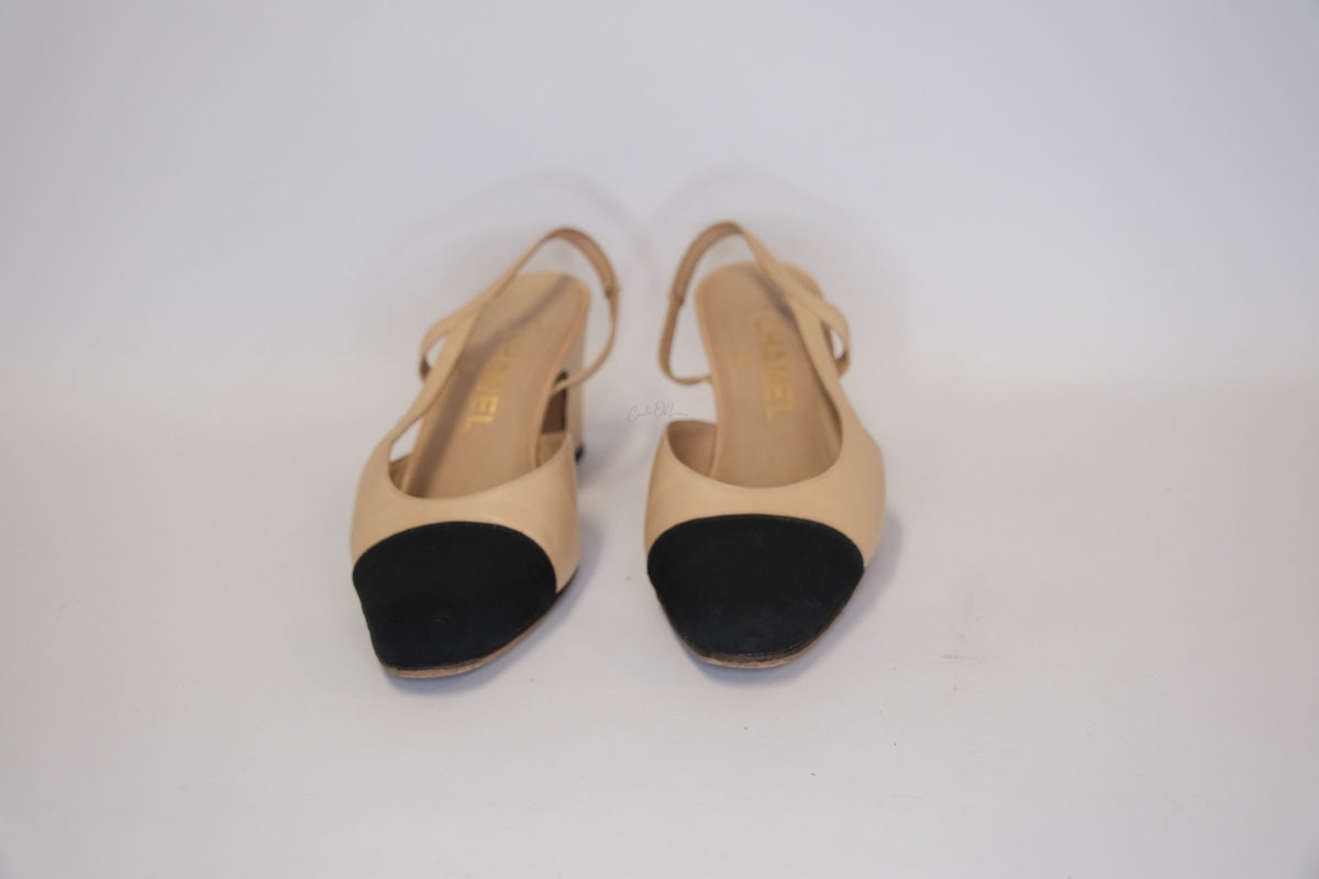 CHANEL ICONIC SLINGBACK