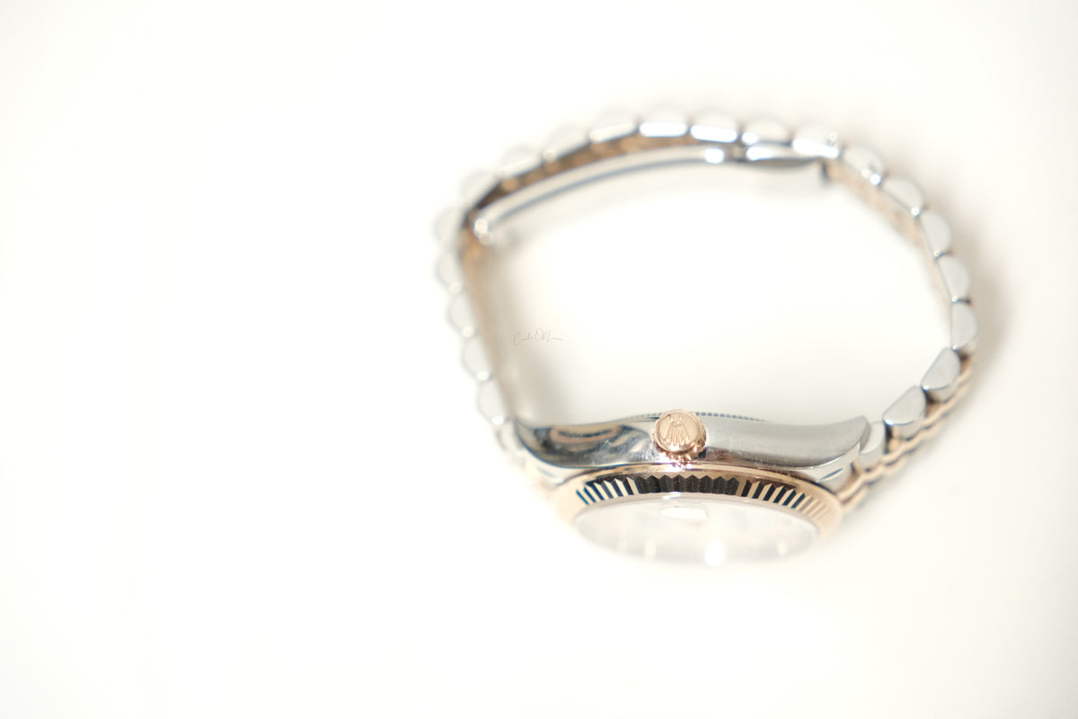 Rolex Datejust 31 Mother of Pearl Diamond Dial, Everose rose gold  ,Jubilee Bracelet