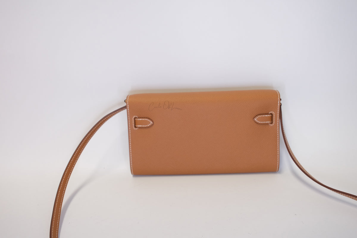 HERMES KELLY TO GO EPSOM GOLD ON GHW NEW