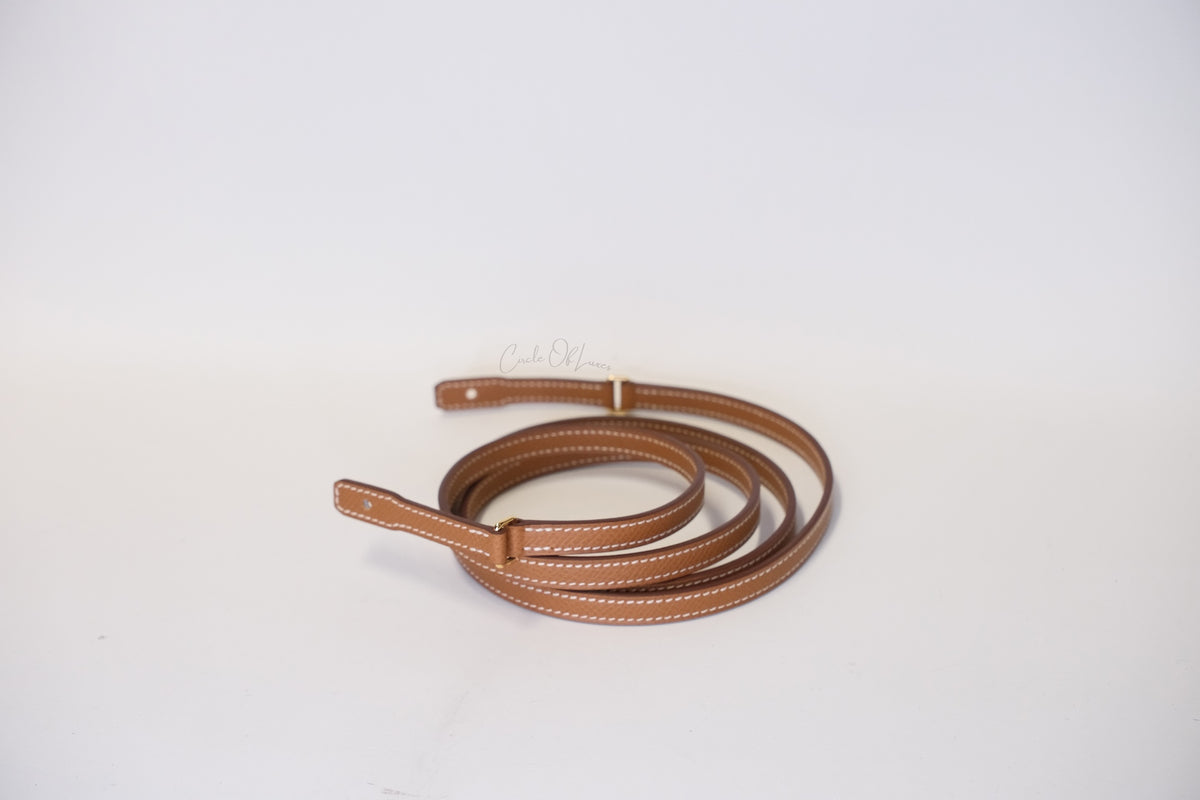 HERMES KELLY TO GO EPSOM GOLD ON GHW NEW