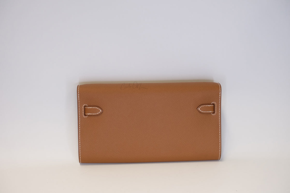 HERMES KELLY TO GO EPSOM GOLD ON GHW NEW