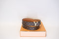 LOUIS VUITTON BELT MONOGRAM GHW SIZE 75