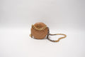 CHANEL C19 ROUND BAG CARAMEL