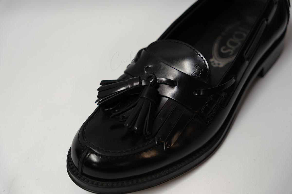 TOD’s BLACK PATTERN LOAFER