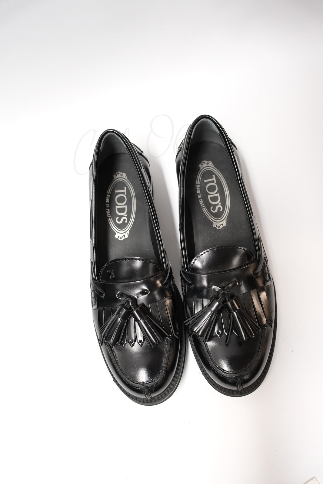 TOD’s BLACK PATTERN LOAFER