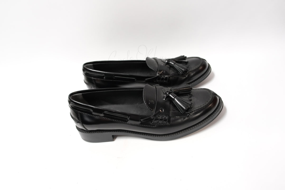 TOD’s BLACK PATTERN LOAFER