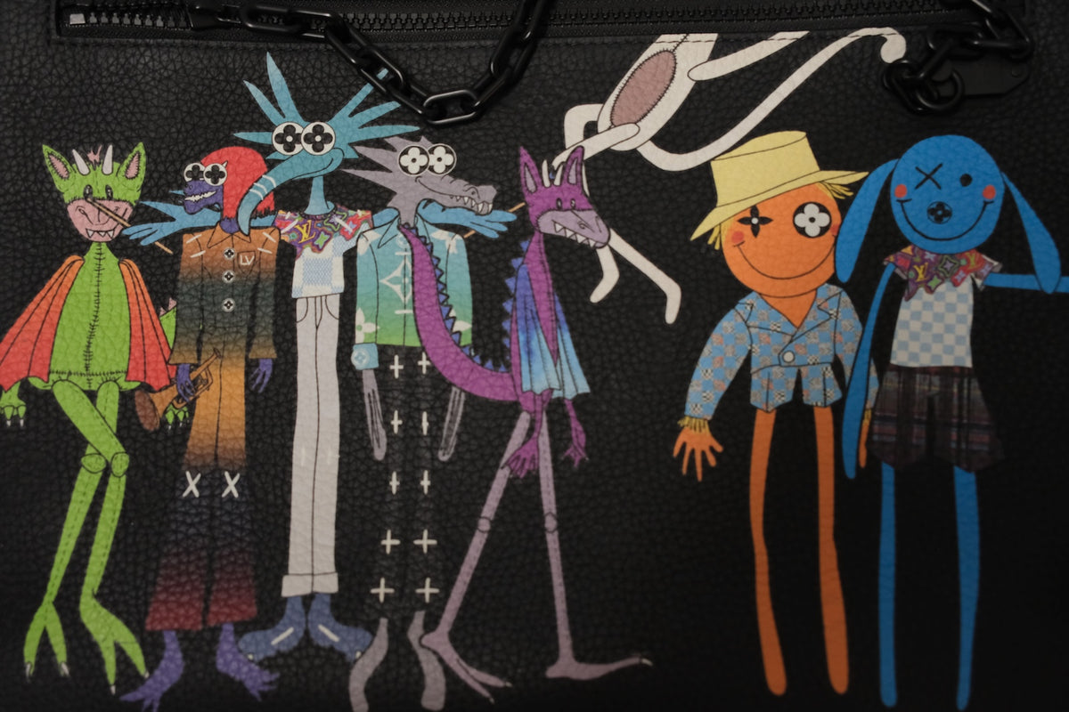 Louis Vuitton Virgil Abloh Clutch Bag "Adventures of Zoom and Friends"