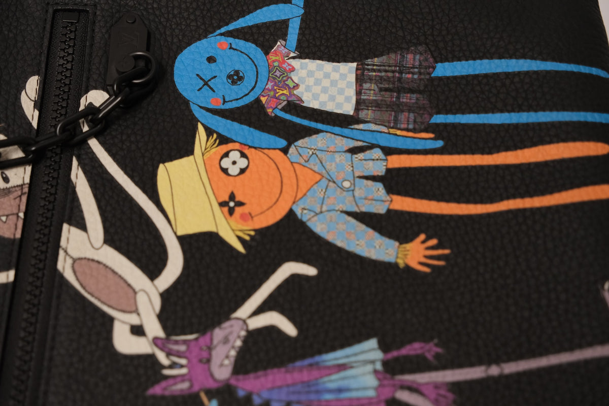 Louis Vuitton Virgil Abloh Clutch Bag "Adventures of Zoom and Friends"