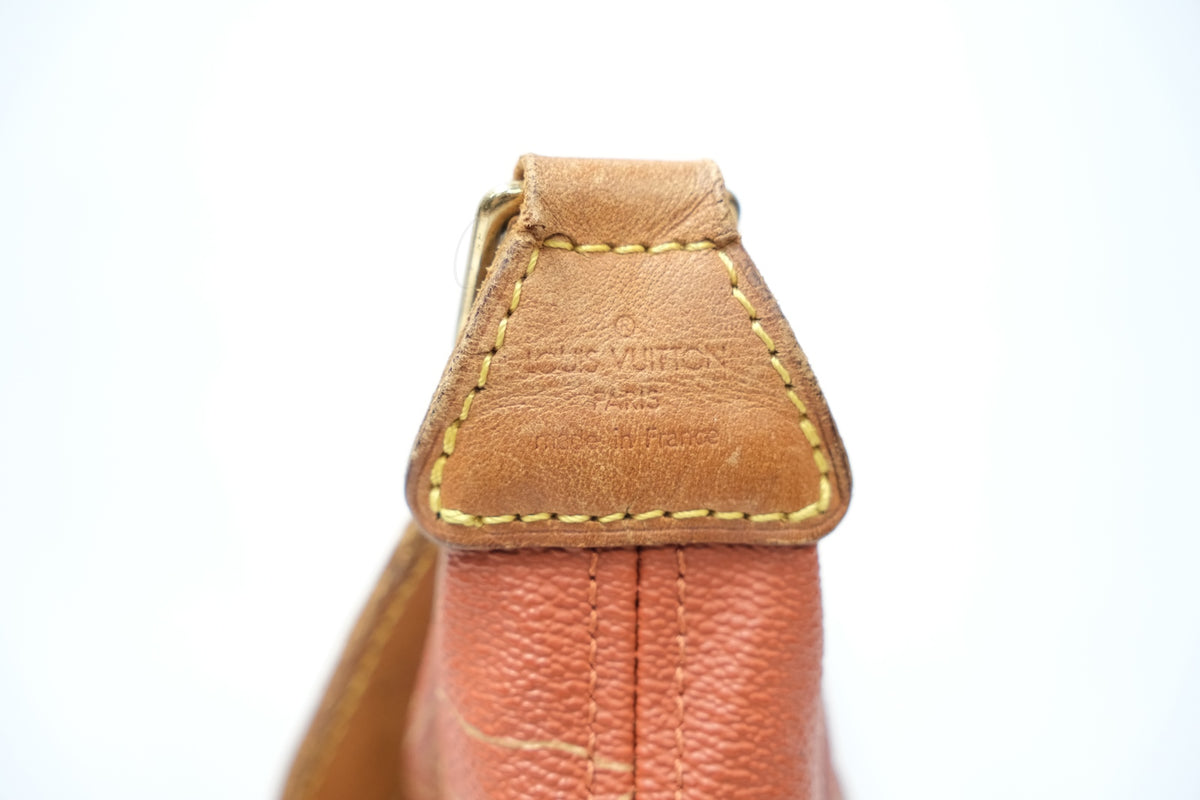 LOUIS VUITTON VINTAGE CUP FLAG CANVAS BUCKET BAG