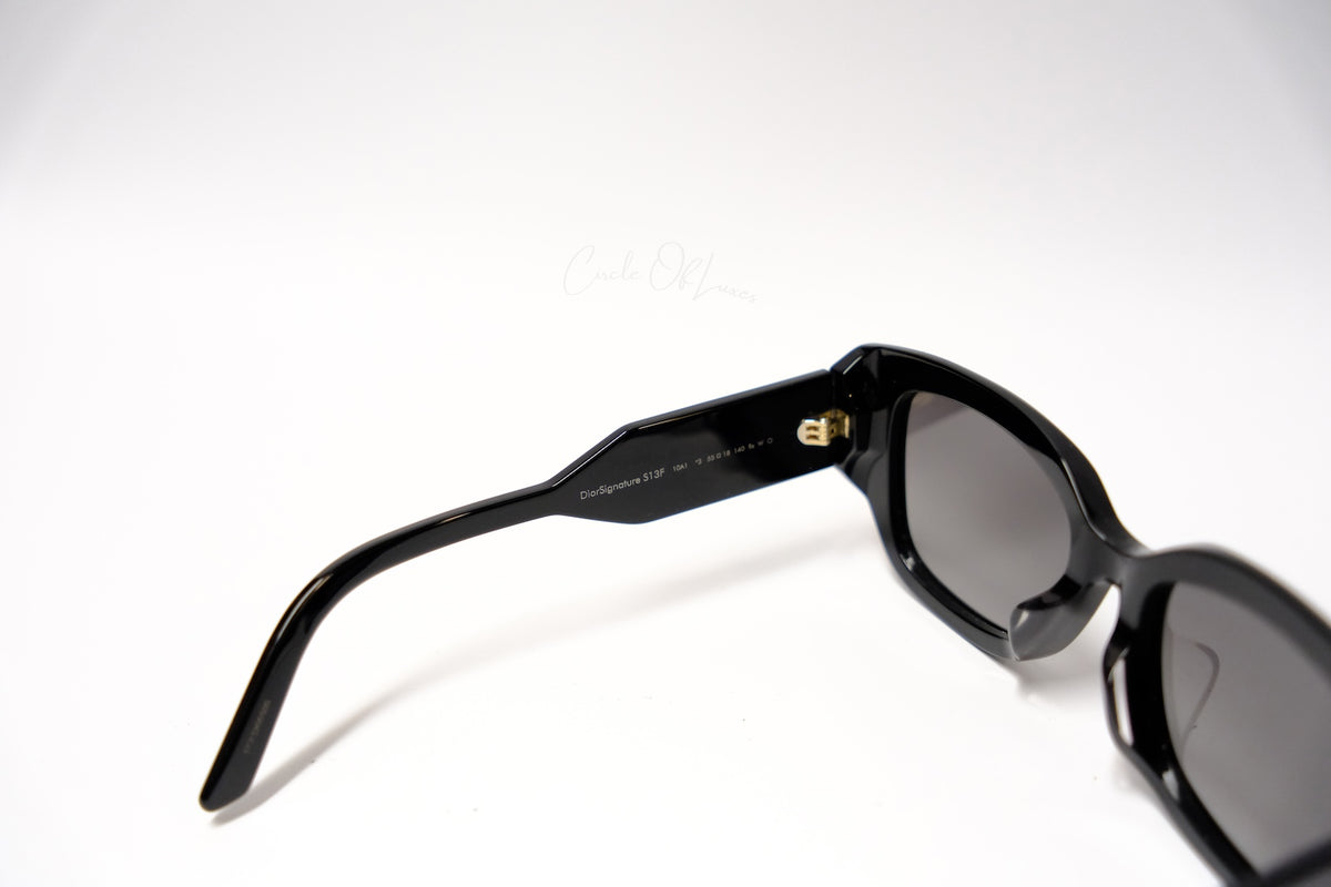 DIOR BLACK SQUARE SUNGLASS