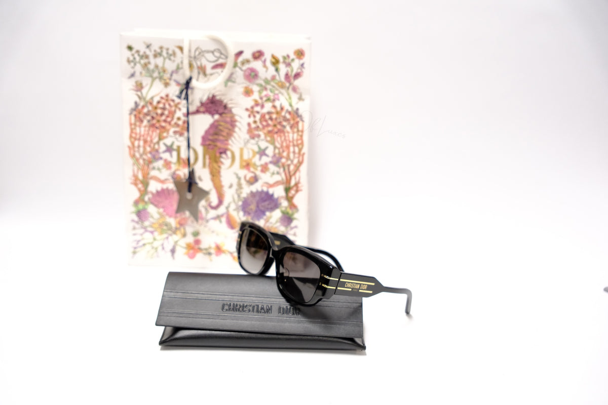 DIOR BLACK SQUARE SUNGLASS